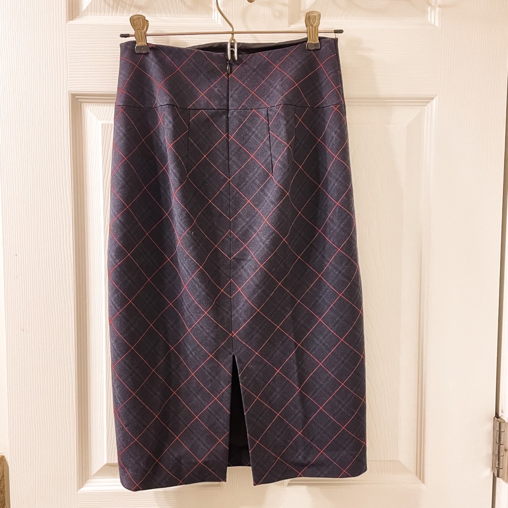 Plaid Expess Pencil Skirt Size 00